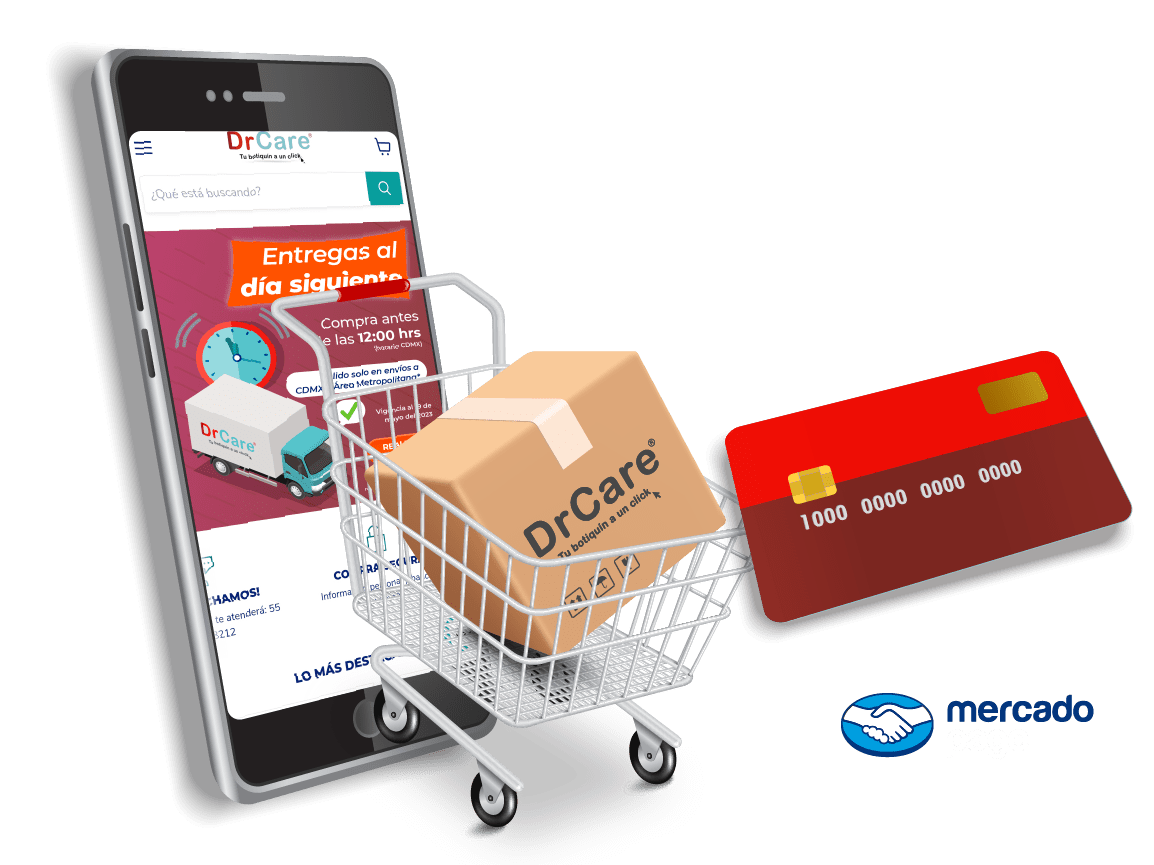 Realiza tu compra más fácil en DrCare